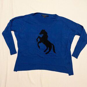 French Connection Sweater Horse Womens Size Medium